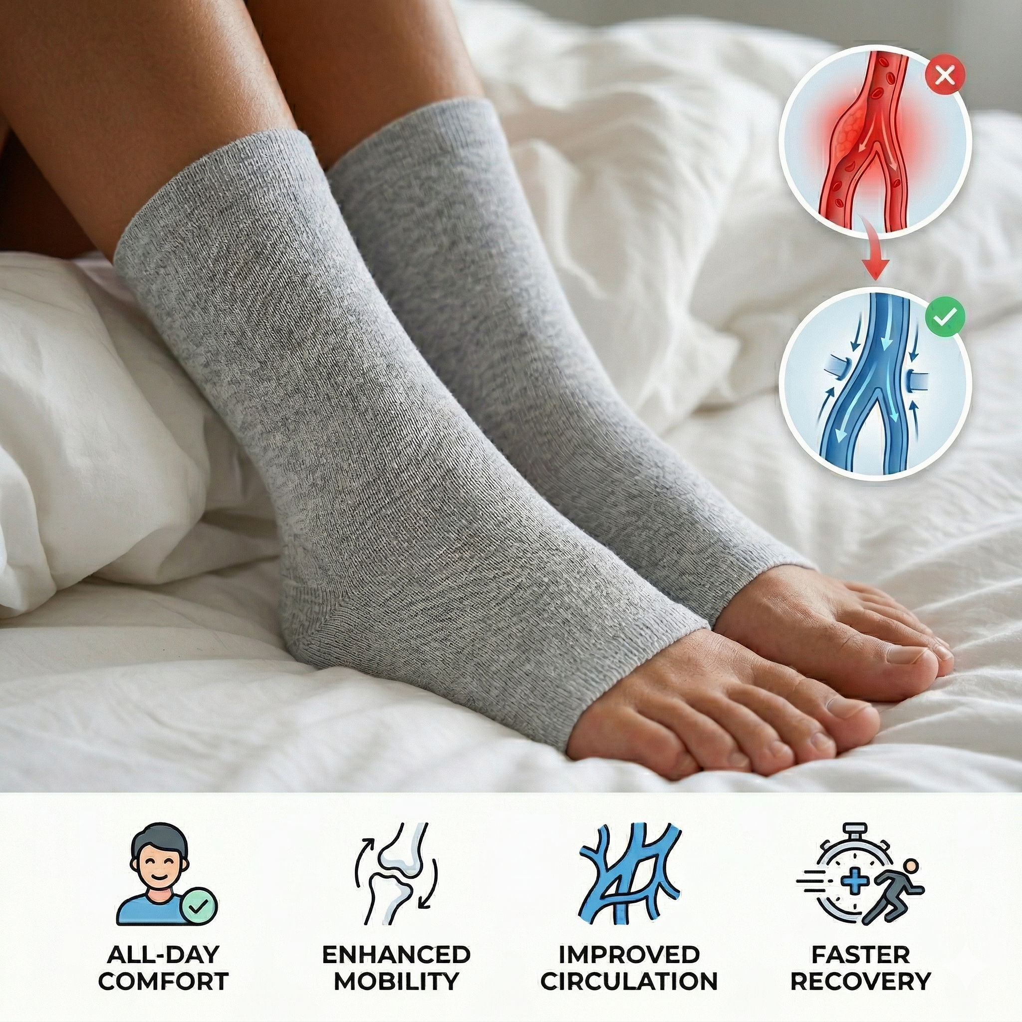 Bamboo Foot Sleeve